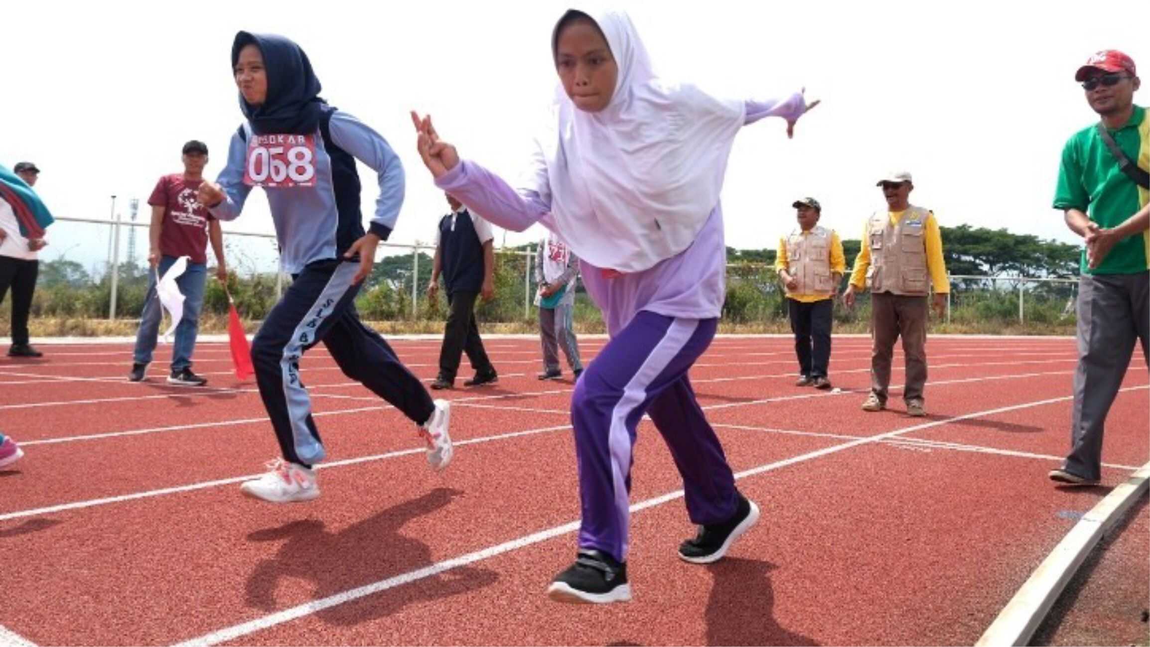Perdana Digelar, 142 Siswa SLB Bertanding di Pekan Special Olimpics Garut